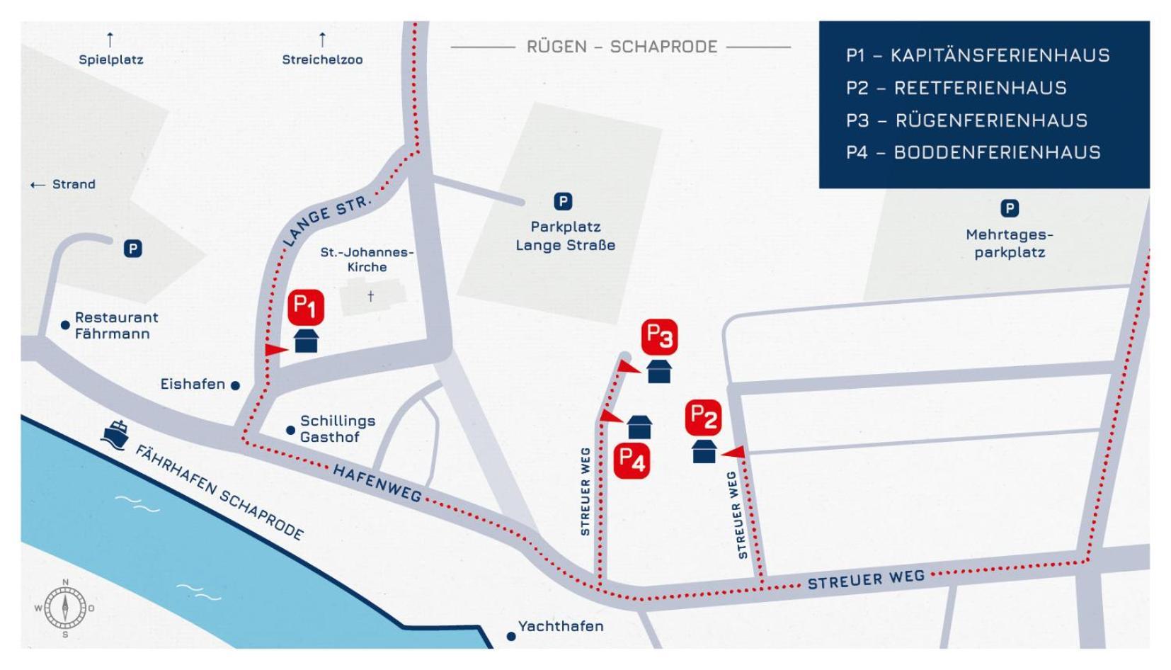 Wohlfuehl-Orte24 Am Hafen In Schaprode, Ruegen Kültér fotó